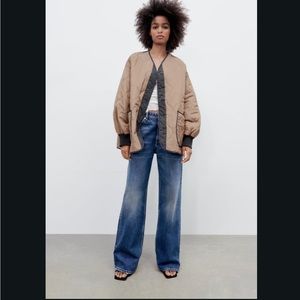Great Zara quilted jacket!